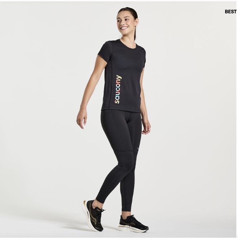 Saucony Women’s Fortify Tight - workout leggings- size L